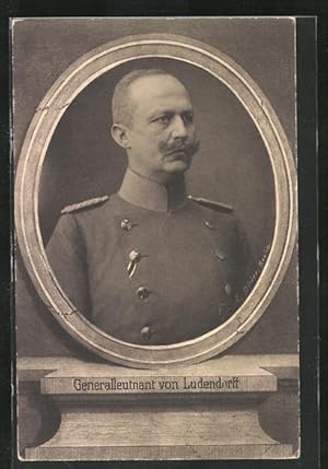 Ansichtskarte Generalleutnant Erich Ludendorff