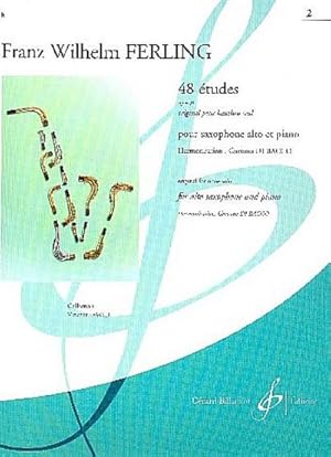 Bild des Verkufers fr 48 tudes op.31 vol.2pour saxophone alto et piano zum Verkauf von AHA-BUCH GmbH