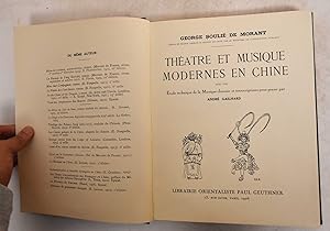Theatre et Musique Modernes en Chine