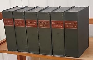 Bibliotheca Curiosa and Collectanea Adamantaea, in 20 vols. and 15 vols, Edinburgh: privately pri...