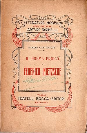Seller image for Il poema eroico di Federico Nietzsche for sale by Messinissa libri