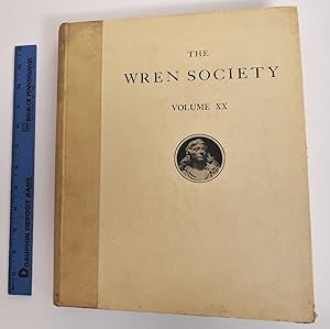 Seller image for The Twentieth (XX) Volume of the Wren Society, 1943: Catalogue Of Sir Chr. Wren's Drawings for sale by Mullen Books, ABAA