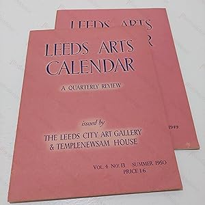 Leeds Arts Calendar from 1949 and 1950 (two volumes)