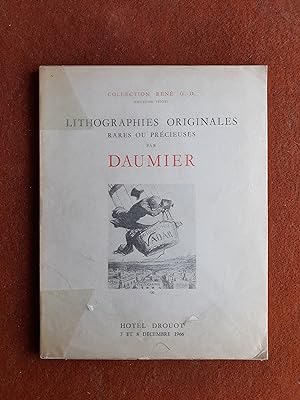 Lithographies originales, rares ou précieuses par Daumier