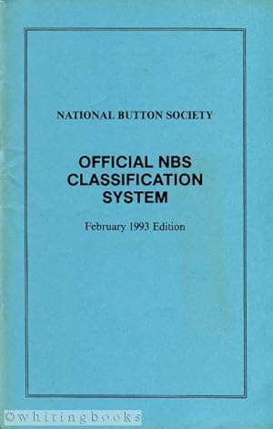 Official National Button Society (NBS) Classification System - February 1993 Edition