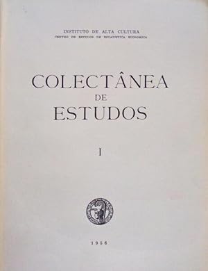 Seller image for COLECTNEA DE ESTUDOS. [VOLUME I] for sale by Livraria Castro e Silva