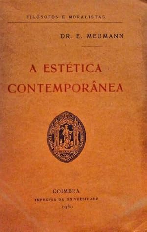 A ESTÉTICA CONTEMPORÂNEA.