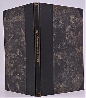 (Uighurs - Medicine) Zur Heilkunde der Uigeren. Two Volumes Bound in One