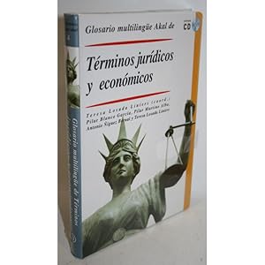 Imagen del vendedor de GLOSARIO MULTILINGE AKAL DE TRMINOS JURDICOS Y ECONMICOS a la venta por Librera Salamb