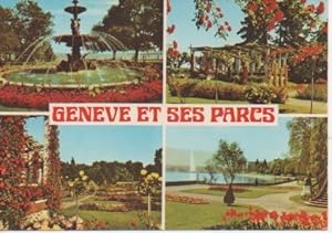 Bild des Verkufers fr Postal E02261: Imgenes parques de Ginebra, Suiza zum Verkauf von EL BOLETIN