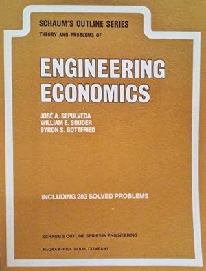 Bild des Verkufers fr THEORY AND PROBLEMS OF ENGINEERING ECONOMICS. zum Verkauf von Livraria Castro e Silva