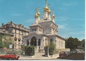 Bild des Verkufers fr Postal E02259: Iglesia Rusa, Ginebra,Suiza zum Verkauf von EL BOLETIN