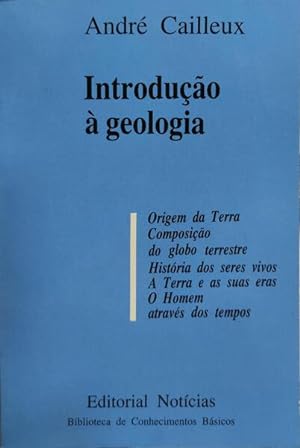 Bild des Verkufers fr INTRODUO  GEOLOGIA. zum Verkauf von Livraria Castro e Silva