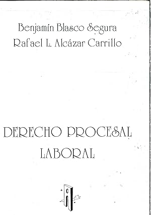 Imagen del vendedor de Derecho procesal laboral a la venta por Papel y Letras