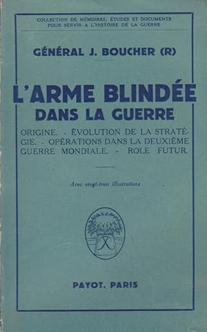 L'arme Blindée Dans La Guerre