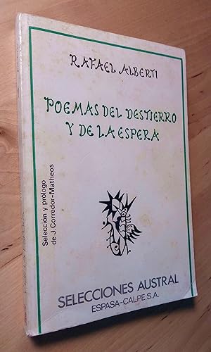 Seller image for Poemas del destierro y de la espera for sale by Llibres Bombeta