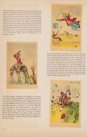 Sammelalbum 64 Seiten, Die Berühmten Abenteuer von Münchhausen, Don Quijote