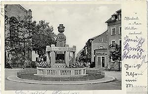 AK Offenbach a. Main. Schillerdenkmal. ca. 1937
