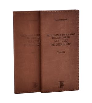 Imagen del vendedor de RELACIONES DE LA VIDA DEL ESCUDERO MARCOS DE OBREGN, I-II (EDICIN COMPLETA EN 2 TOMOS) a la venta por Librera Monogatari