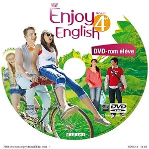 NEW ENJOY ENGLISH - 4ème - coffret audio vidéo pour la classe