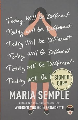 Imagen del vendedor de Today Will Be Different: A Novel a la venta por Kenneth A. Himber