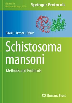Bild des Verkufers fr Schistosoma mansoni : Methods and Protocols zum Verkauf von AHA-BUCH GmbH