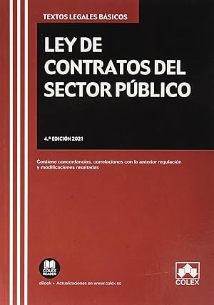 Imagen del vendedor de Ley de contratos del sector publico 2021 a la venta por Imosver