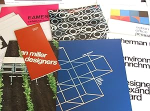 Herman Miller catalog / poster collection - 21 items, late 60's - early 70's