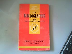 Seller image for La bibliographie for sale by JLG_livres anciens et modernes