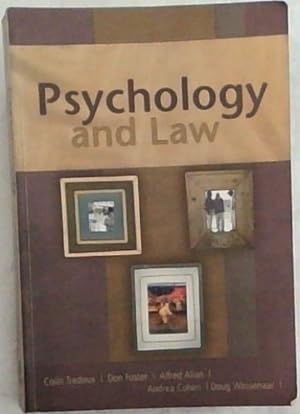 Bild des Verkufers fr Psychology and Law zum Verkauf von Chapter 1