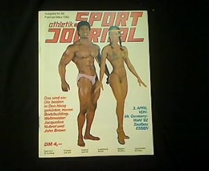 athletik Sportjournal. Jahrgang 1982 Heft Nr. 86, Februar / März. Das deutsche Magazin für Körper...