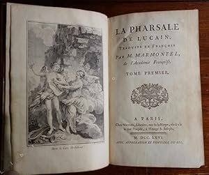 Imagen del vendedor de La Pharsale de Lucain, traduite en vers franois a la venta por Fronhofer Schlsschen Galerie