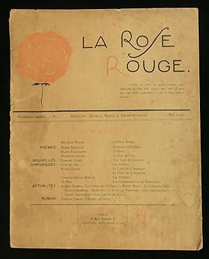 Imagen del vendedor de LA ROSE ROUGE . a la venta por Librairie Franck LAUNAI