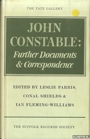 Bild des Verkufers fr John Constable: Further Documents and Correspondence zum Verkauf von Klondyke