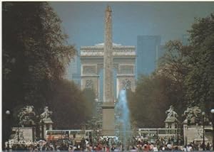 Immagine del venditore per Postal E02186: Obelisco, Arco de Tiunfo de paris, Francia venduto da EL BOLETIN