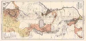 Immagine del venditore per Reisen in Ost-Afrika - 3.3 - bersichtskarte venduto da Antiquariat  Fines Mundi