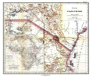 Imagen del vendedor de Reise nach quatorial-Ost-Afrika - bersichtskarten a la venta por Antiquariat  Fines Mundi