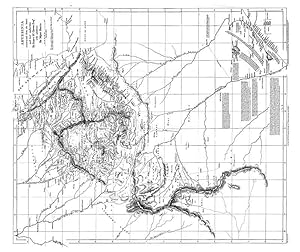Bild des Verkufers fr The Highlands of Aethiopia - General Map zum Verkauf von Antiquariat  Fines Mundi