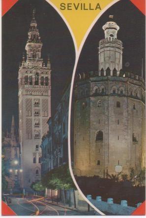 Seller image for Postal E01163: La Giralda y Torre del Oro, sevilla for sale by EL BOLETIN