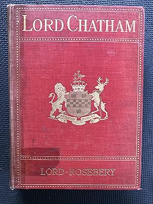 Seller image for Lord Chatham; His Early Liffe and Connections for sale by Cragsmoor Books