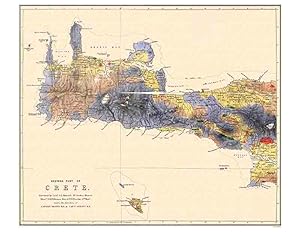 Bild des Verkufers fr Travels in Crete - bersichtskarten zum Verkauf von Antiquariat  Fines Mundi