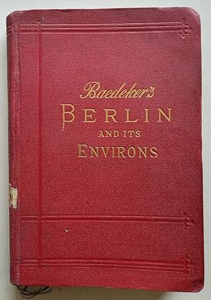 Berlin and its environs. Handbook for travellers.