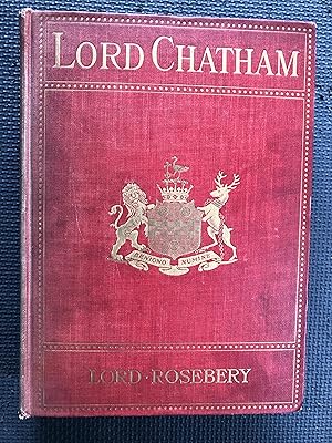 Seller image for Lord Chatham; His Early Liffe and Connections for sale by Cragsmoor Books