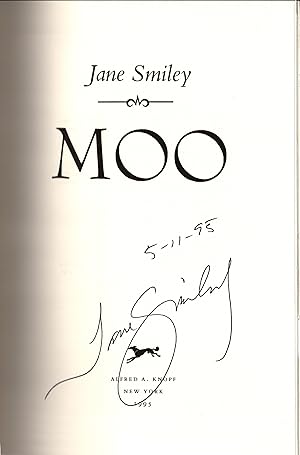 Moo. Signed and dated in the year of publication.