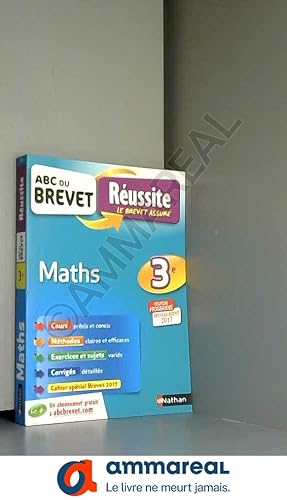 Immagine del venditore per ABC du Brevet - Maths 3e - Nouveau Brevet 2017 venduto da Ammareal