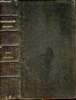 Bild des Verkufers fr Breviarium romanum Pars verna N52 zum Verkauf von Le-Livre