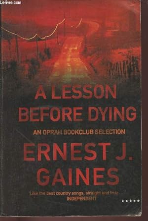 Imagen del vendedor de A lesson before dying a la venta por Le-Livre