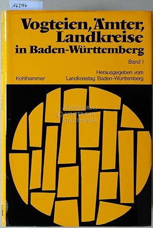 Seller image for Vogteien, mter, Landkreise in Baden-Wrttemberg. Bd I: Geschichtliche Grundlagen (Grube); Bd. II: Aufgabengebiete (Bearb. v. Frick). (2 Bde.) Hrsg. v. Landkreistag Baden-Wrttemberg. for sale by Antiquariat hinter der Stadtmauer