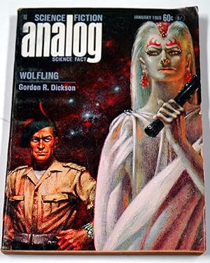 Imagen del vendedor de ANALOG Science Fiction/ Science Fact: January, Jan. 1969 ("Wolfling") a la venta por Preferred Books