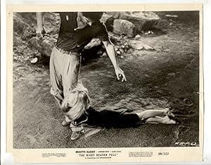 Seller image for Night Heaven Fell #62-1958-8 x 10 B&W theater used movie still-Brigitte Bardot & Stephen Boyd-G for sale by DTA Collectibles